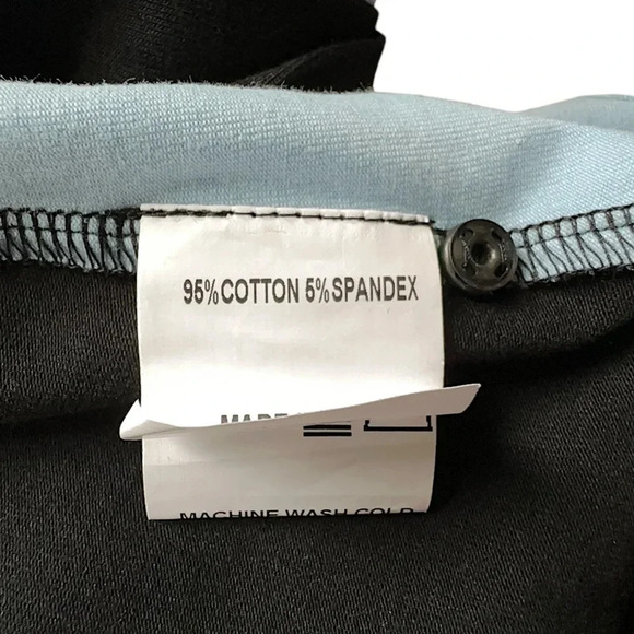 ESHAKTI NWOT COLORBLOCK STRIPE COTTON JERSEY WRAP DRESS | SIZE: EXTRA SMALL - Picture 11 of 12